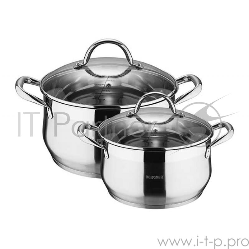 Набор посуды Bergner BG-9513-LMM Gourmet