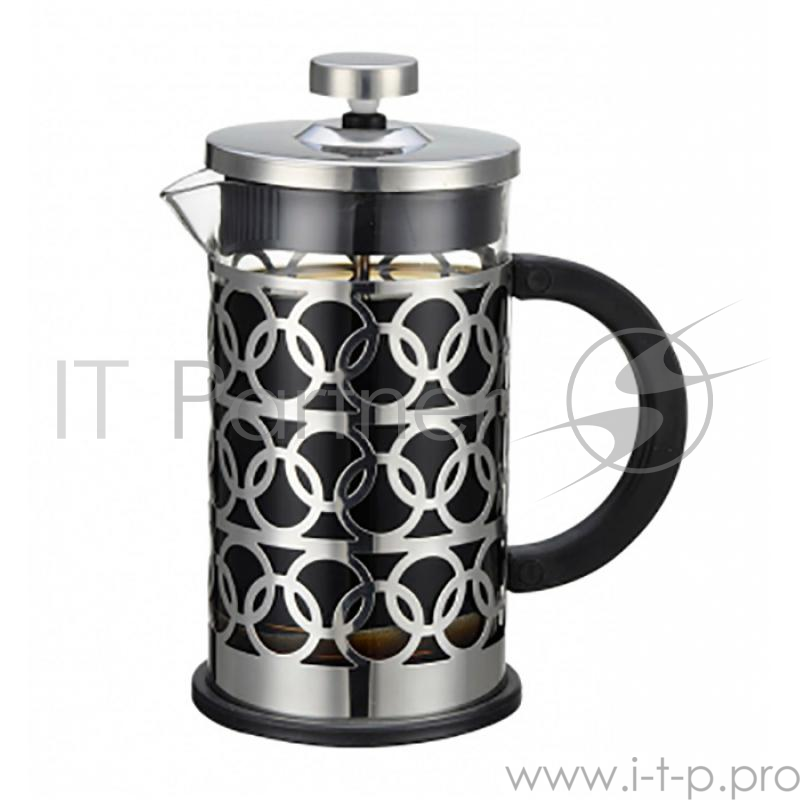 ZEIDAN, Z-4143, Френч-пресс 0,35л 0,35л, нержавеющая сталь, термостойкое стекло, подарочная упаковка