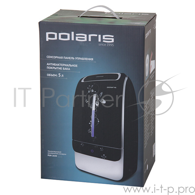Увлажнитель воздуха Polaris PUH 2650 25Вт (ультразвуковой) черный