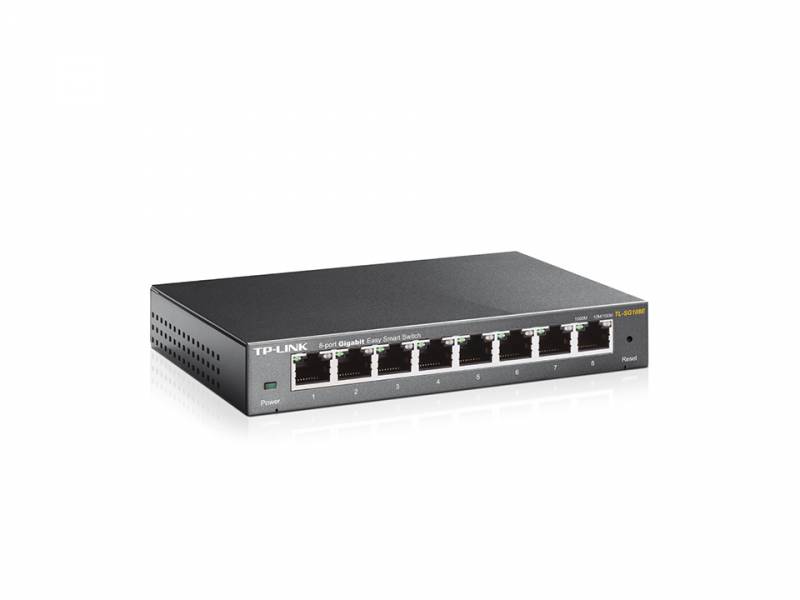 Сетевое оборудование TP-Link TL-SG108E Easy Smart гигабитный 8-портовый коммутатор SMB