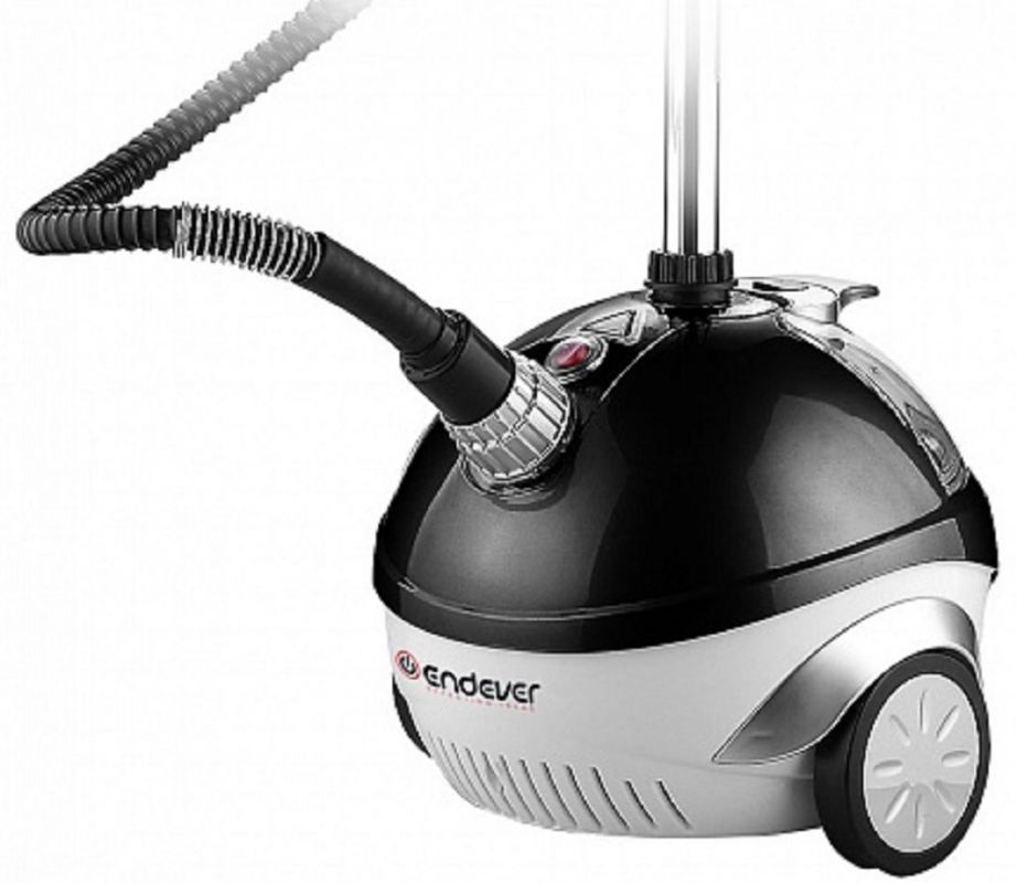 Отпариватель напольный Endever Odyssey Q-8 2000Вт черный/белый