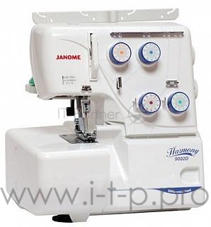Оверлок Janome Harmony 9002D белый