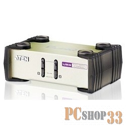 Переключатель ATEN CS82U(-AT) 2-х портовый настольный PS/2-USB-KVM-переключатель