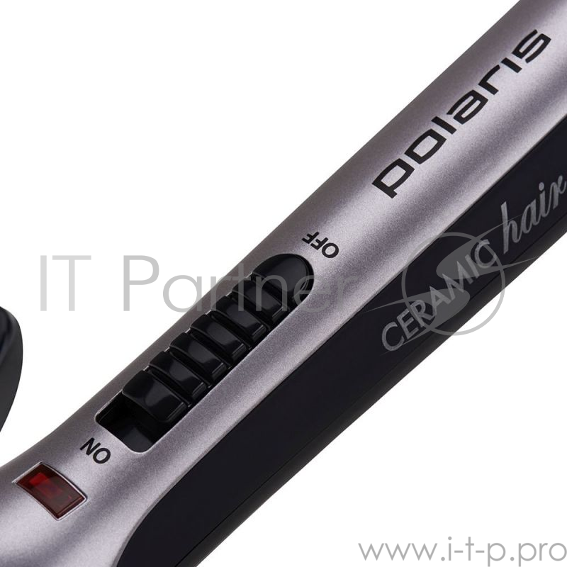 Щипцы Polaris PHS 2534K, Черно-серебристый