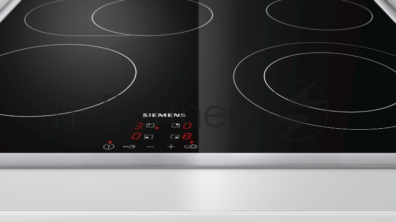 Встраиваемая электрическая варочная панель SIEMENS ET645HN17E черный