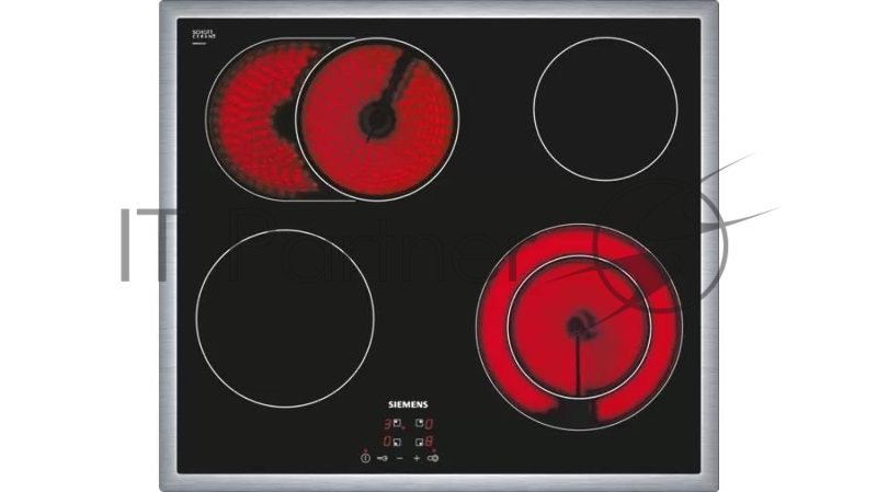 Встраиваемая электрическая варочная панель SIEMENS ET645HN17E черный