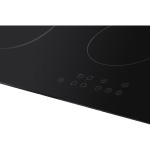 Электрическая варочная поверхность Kuppersberg Электрическая независимая варочная поверхность стеклокерамическая, ширина 60 см, 4 зоны ускоренного нагрева HI-Light, сенсорное управление, 5 цифровых дисплев, 9 уровней мощности, автоотключение, защита