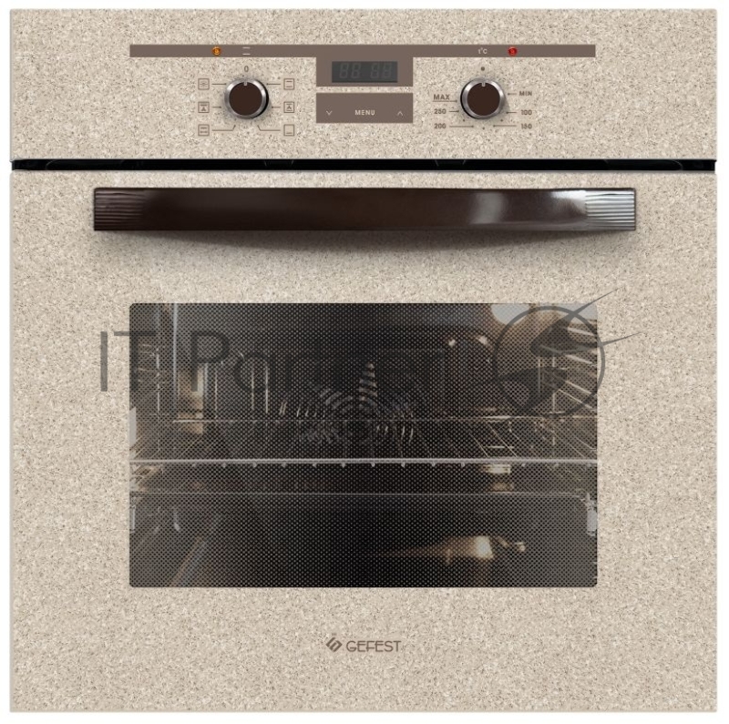 Духовой шкаф Электрический Gefest ЭДВ ДА 622-02 К48S бежевый/рисунок