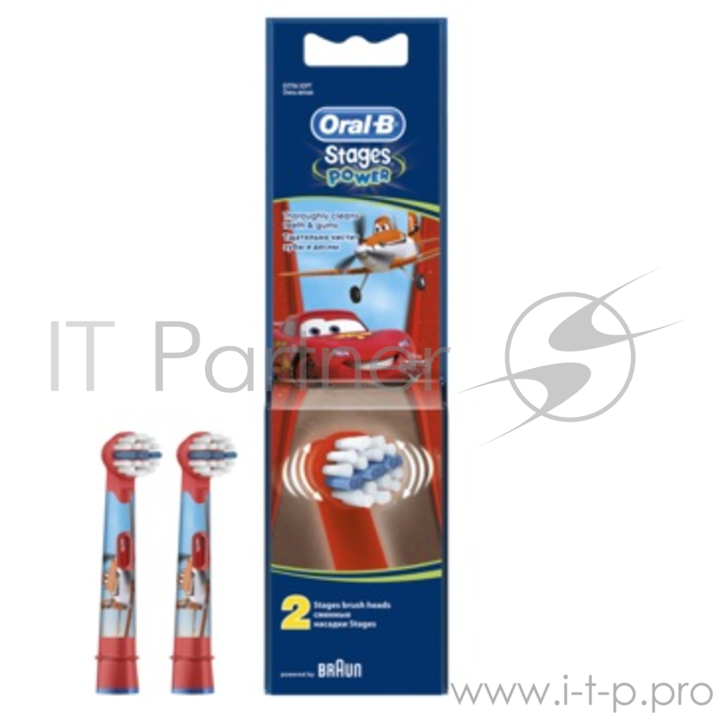 Насадка для зубных щеток Oral-B Kids Stages EB10K (упак.:2шт) для детской зубной щетки