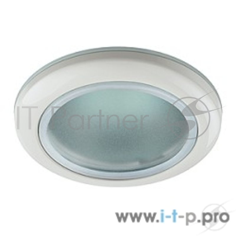 Настольные светильники ЭРА WR1 WH Светильник влагозащищенный MR16,12V/220V, 50W белый