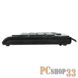 Клавиатура Keyboard A4Tech KD-600 USB, 114 клавиш, мультимедиа, X-Slim 641779