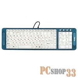 Клавиатура Dialog Katana KK-L04U BLUE USB, Multimedia, с подсветкой клавиш