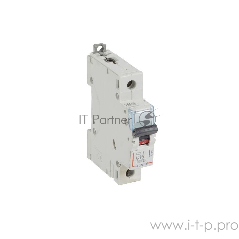 Вспомогательные элементы и аксессуары Legrand 407263 Автоматический выключатель DX3 1 фаза 16A 1М (Тип C) 6 kA