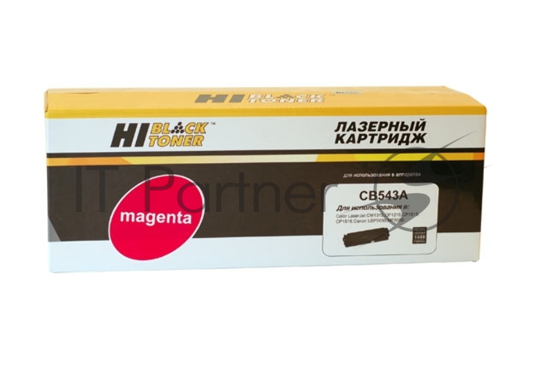Расходные материалы Hi-Black CB543A/CC533A Чип к картриджу для HP CLJ CP1215/ CP1515/ CM1312 (Hi-Black) , M, 1,4K