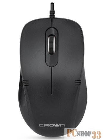 Мышь CROWN CMM-501 CM000001793 {Проводная мышь с тихими кликерами 3D}
