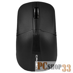 Мышь CROWN CMM-932W {Беспроводная мышь, 3 кнопки 1000DPI Нано ресивер,2.4ГГц Soft-touch пластик, питание АА (в комплекте) ,Plug & Play}