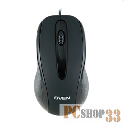 Мышь SVEN RX-170 USB {SVEN Optical Mouse RX-170 Black (RTL) USB 3btn+Rol}