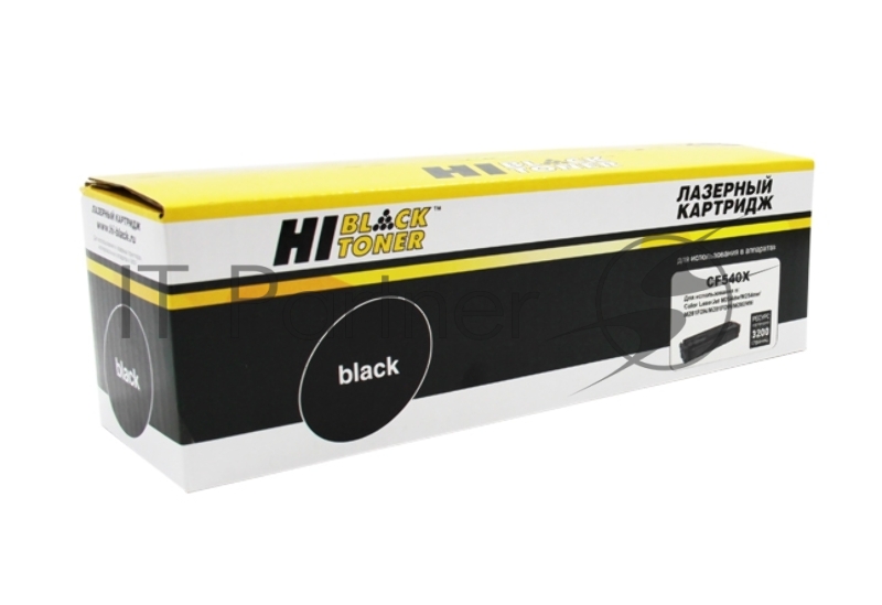 Чип Hi-Black к картриджу HP CLJ Pro M254/MFP M281 (CF540X), Bk, 3,2K