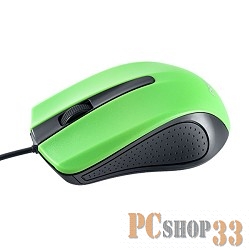 Клавиатуры, мыши Perfeo мышь оптическая, 3 кн, USB, 1,8м, чёрн-зел PF-353-OP-GN