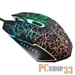 Мышь Oklick 905G INVASION Черный USB, рисунок оптическая (3200dpi) игровая (5but) 405626