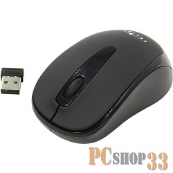 Мышь Oklick 405MW black optical (1200dpi) cordless USB (3but) 351681