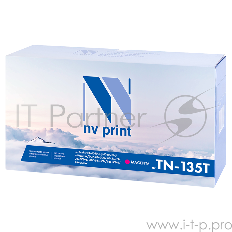 Картридж NVPrint совместимый Brother TN-135T Magenta для HL-4040CN/4050CDN/4070CDW/DCP- (4000k)