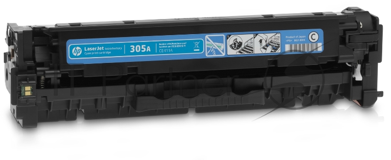 Расходные материалы HP CE411A Картридж ,Cyan{CLJ Pro 300 Color M351 /Pro 400 Color M451/Pro 300 Color MFP M375/Pro 400 Color MFP M475, Cyan, (2 600 стр.)}