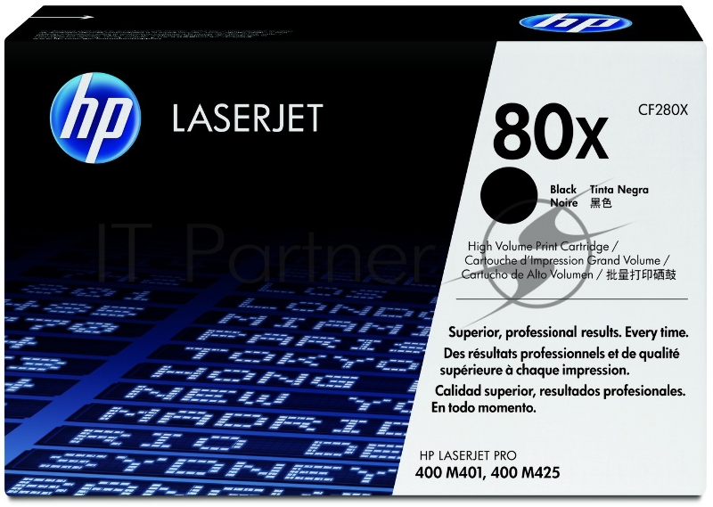 Расходные материалы HP CF280X Картридж,Black{LaserJet Pro 400 M401/M425, Black, (6900стр.)}