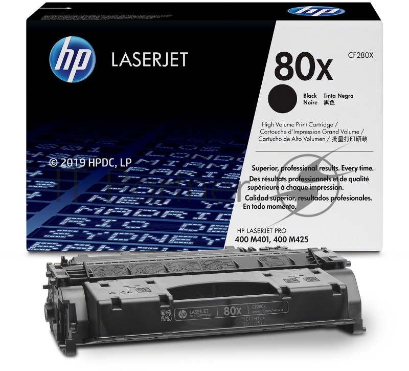 Расходные материалы HP CF280X Картридж,Black{LaserJet Pro 400 M401/M425, Black, (6900стр.)}