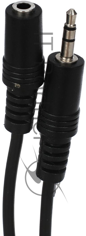 Кабель VCOM VAV7179-5M Кабель удлинительный 3.5 Jack (M) - 3.5 Jack (F), стерео, аудио, 5.0м