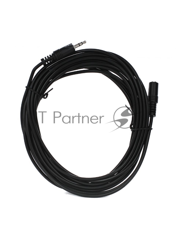 Кабель VCOM VAV7179-5M Кабель удлинительный 3.5 Jack (M) - 3.5 Jack (F), стерео, аудио, 5.0м