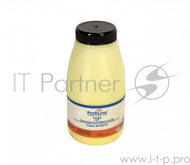 Тонер для принтеров Samsung CLP-300/CLX-3160/Phaser 6010/6110 yellow 50гр ProfiLine Фасовка РФ (химический)