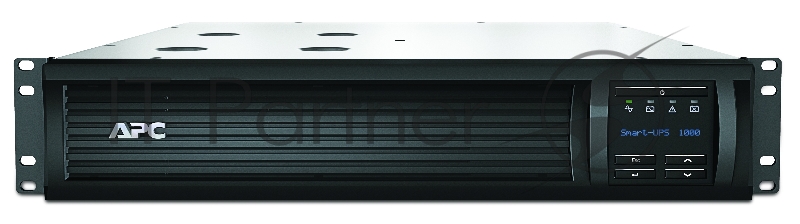 ИБП APC Smart-UPS 1000VA SMT1000RMI2U {Line-Interactive, 2U RM, LCD, USB}