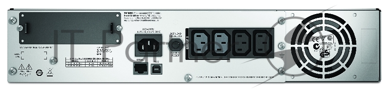 ИБП APC Smart-UPS 1000VA SMT1000RMI2U {Line-Interactive, 2U RM, LCD, USB}
