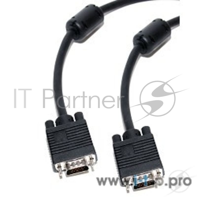 Кабель HDMI / DVI 5bites APC-133-018 Кабель VGA сигнальный HD15M/HD15M, ферр.кольца, 1.8м.