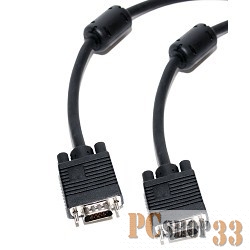 Кабель HDMI / DVI 5bites APC-133-050 Кабель VGA сигнальный HD15M/HD15M, ферр.кольца, 5м.