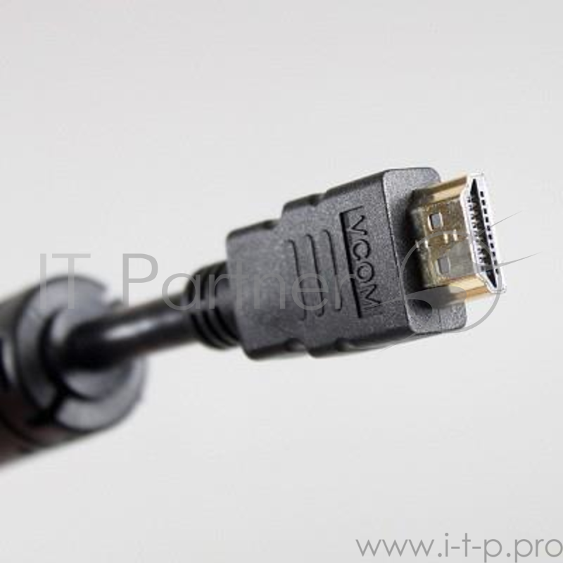 Кабель VCOM VHD6020D-1.8MB Кабель HDMI 19M/M ver:1.4+3D, 1,8m, позолоченные контакты, 2 фильтра Blister