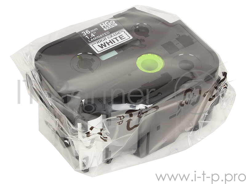 Лента HGE261 36MM черный на белом ( 5 штук )