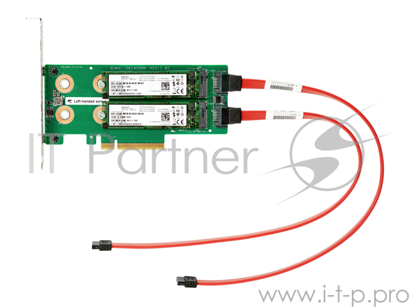 Комплект расширения HPE 878783-B21 Universal SATA HHHL 3Y Wty M.2 Kit