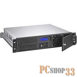 Корпус Procase GM238D-B-0 черный {2U, глубина 380мм,контроллер вентиляторов и температуры, MB 9,6