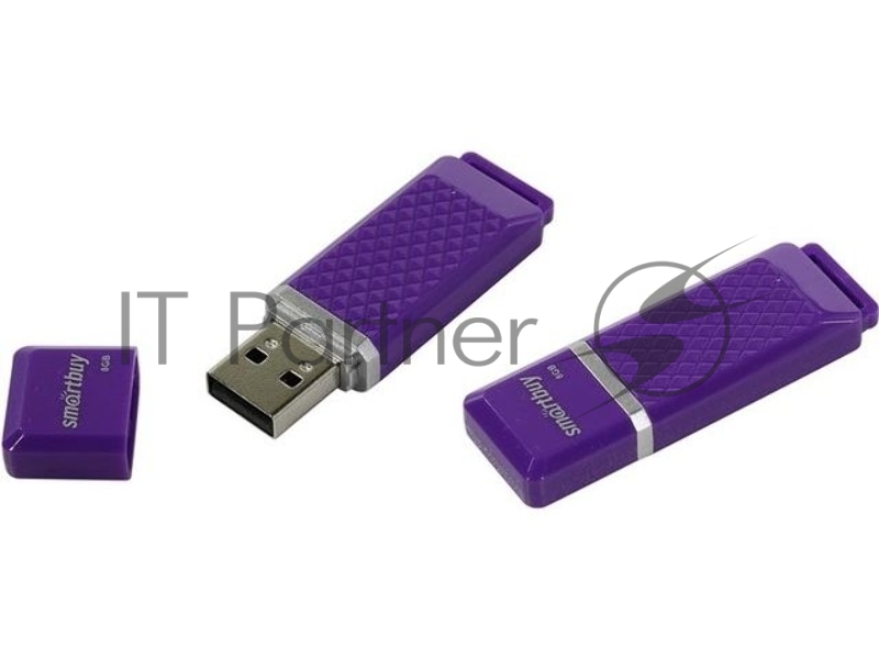 Носитель информации Smartbuy USB Drive 8Gb Quartz series Violet SB8GBQZ-V