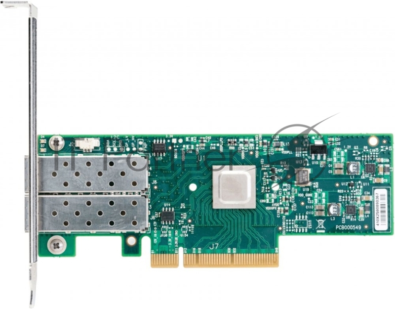 Сетевая карта ConnectX-4 Lx EN network interface card, 25GbE dual-port SFP28, PCIe3.0 x8, tall bracket, SR-IOV, TCP/UDP, MPLS, VxLAN, NVGRE, GENEVE, iSER, NFS RDMA, SMB Direct, ROHS R6