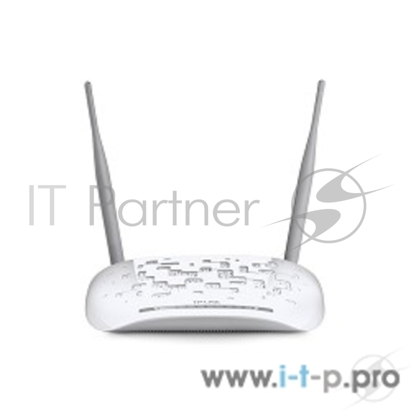 Беспроводный маршрутизатор TP-Link с VDSL/ADSL модемом SOHO TD-W9970, 300 Мбит/с, VDSL2/ADSL2+, Annex A, 4 порта 100 Мбит/с, 1 порт USB 2.0