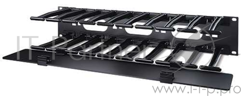 Horizontal Cable Manager, 2U x 6