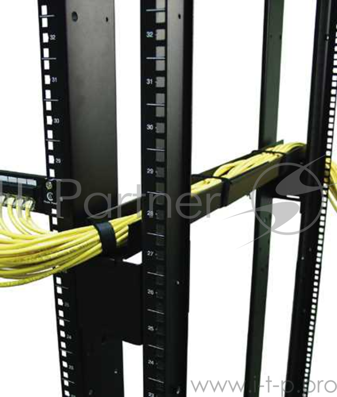 Side Channel Cable Trough Black