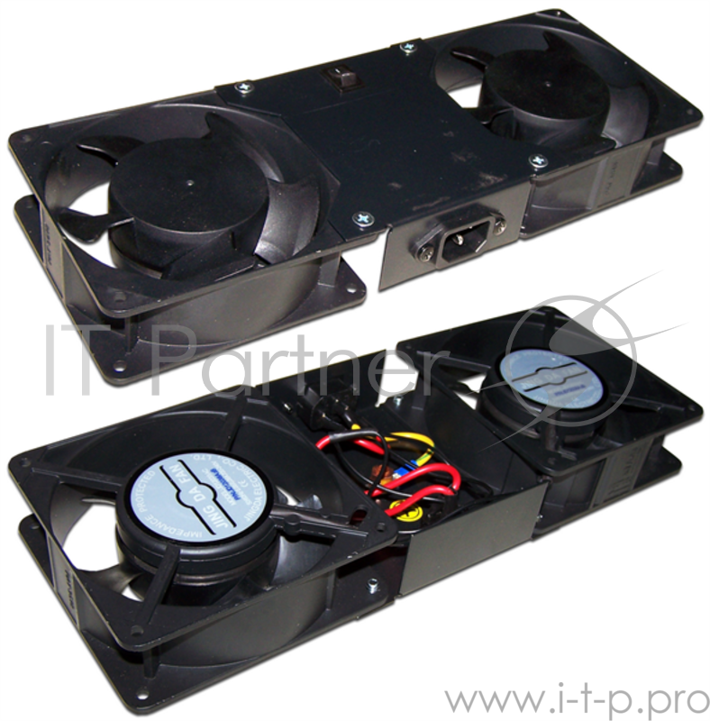 Блок 2-х вентиляторов Lanmaster TWT-CBW-FANB2