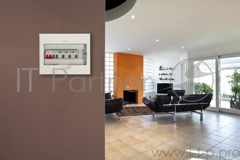 Бокс SCHNEIDER ELECTRIC 348266 EZ9E212S2SRU ОП EASY 9 навесн. с прозр. дверью 2ряда 24мод.