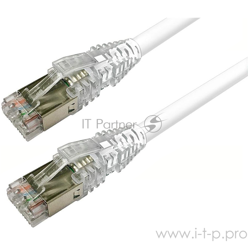 Коммутационный шнур FTP, белый, 5 м Patchcord, Cat.5E, FTP, LSZH, white, 5.0m