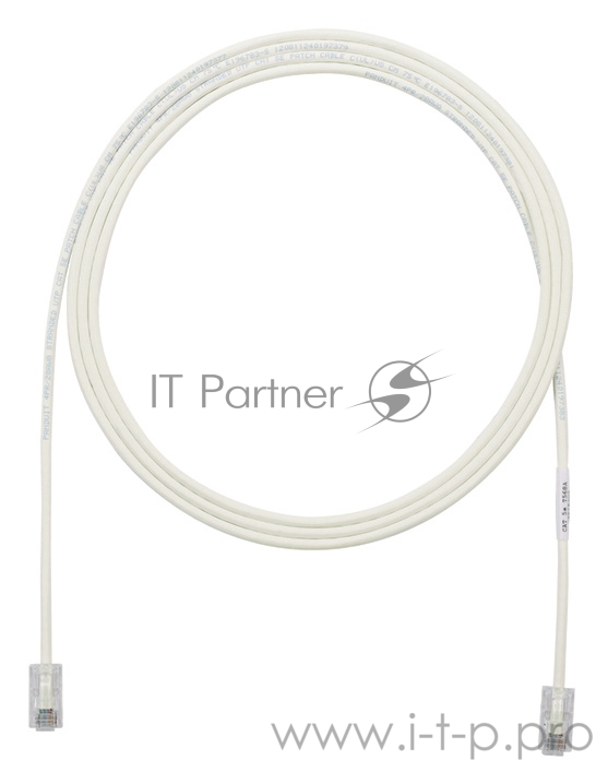 Кабель Патч-корд Panduit UTP28CH1M вилка RJ-45-вилка RJ-45 кат.5е 1м белый LSZH