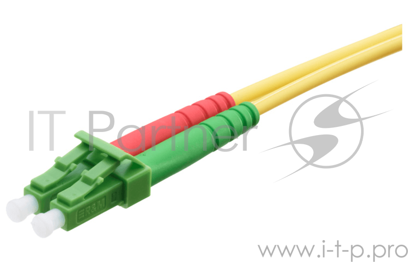 Patch Cord LC-Duplex APC - LC-Duplex APC, green/green, G.652.D, A/1, F8 2.0x4.1mm, 3 m